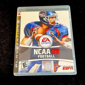 EA Sports PS3 NCAA 08 football video game